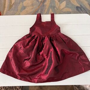 Burgundy Colored Dolls Dress Fits American Girl Doll and Most 18" Dolls